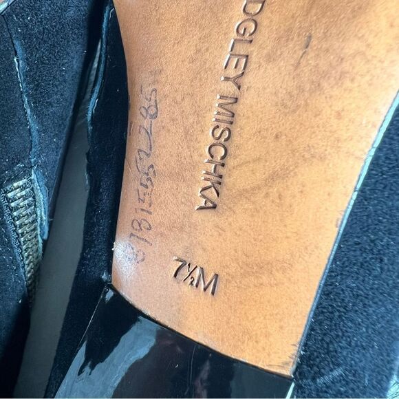 Badgley Mischka Mark + James Dallas Calf Skin Platform Booties - Picture 13 of 13